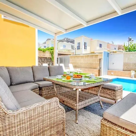 Playa De Fanabe Sleeps 10 Pool Air Con Wifi *